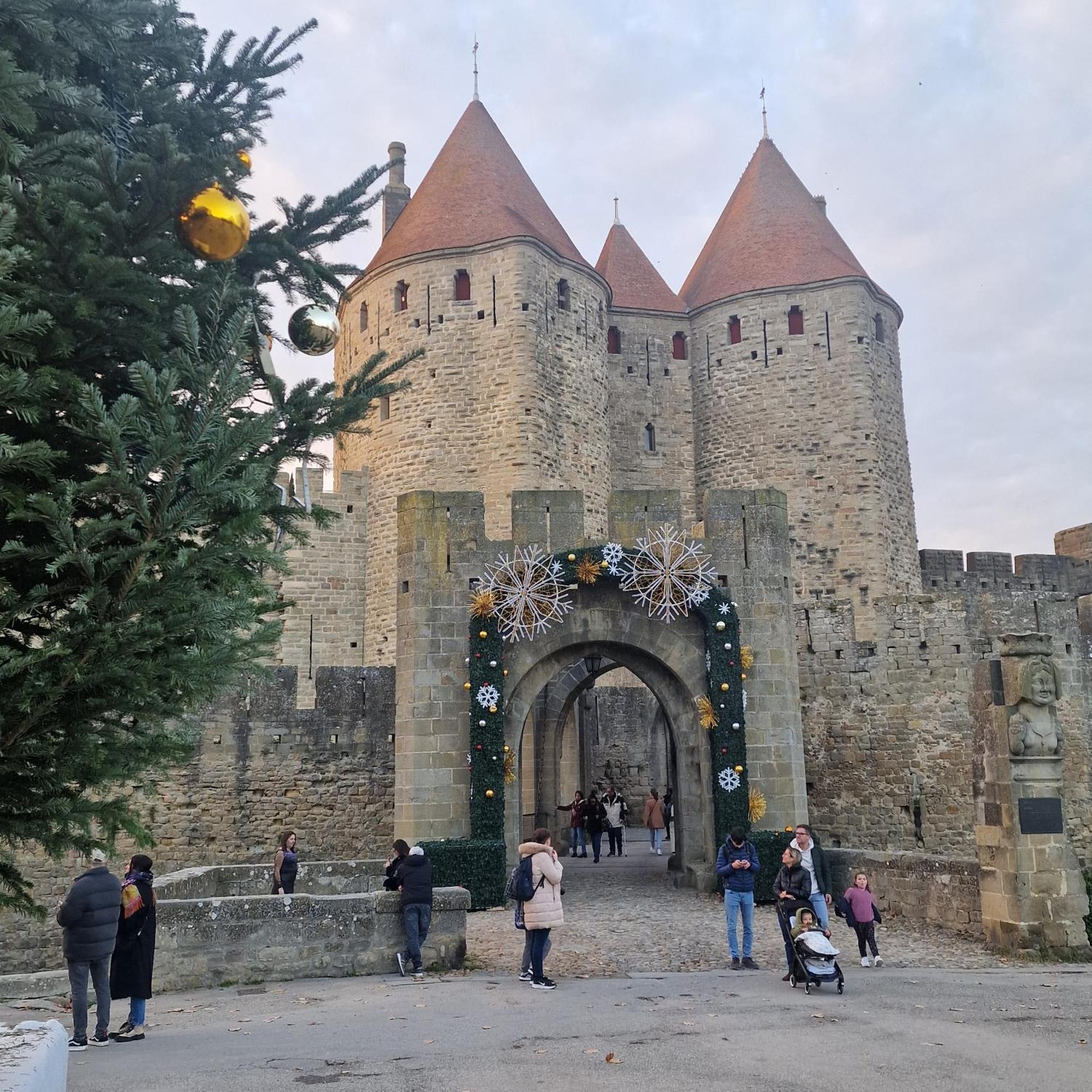 Апартаменти Montez Au Creneau, Face A La Cite Vue Sublime Каркассонн Екстер'єр фото